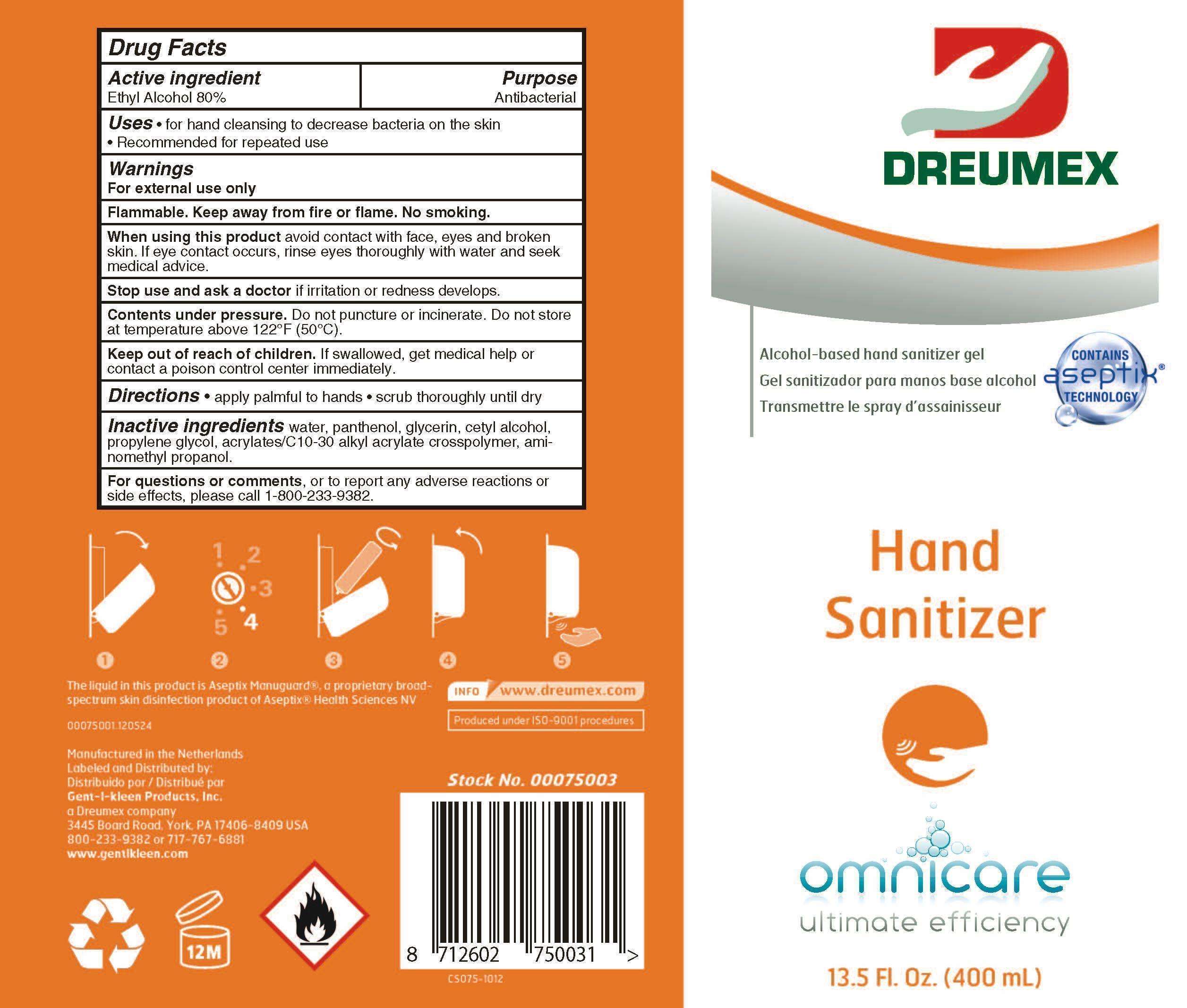 Dreumex Omnicare Hand Sanitizer